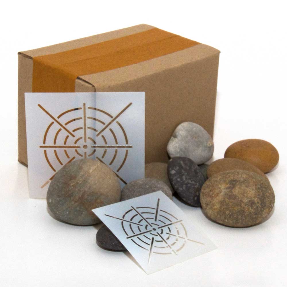 Rocks, Shapes & Stencils Rock Paint