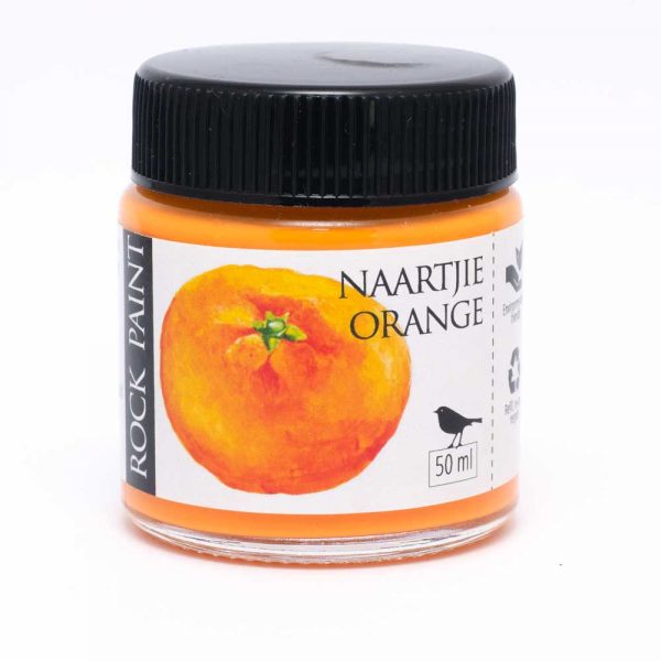 Rock Paint Naartjie Orange paint