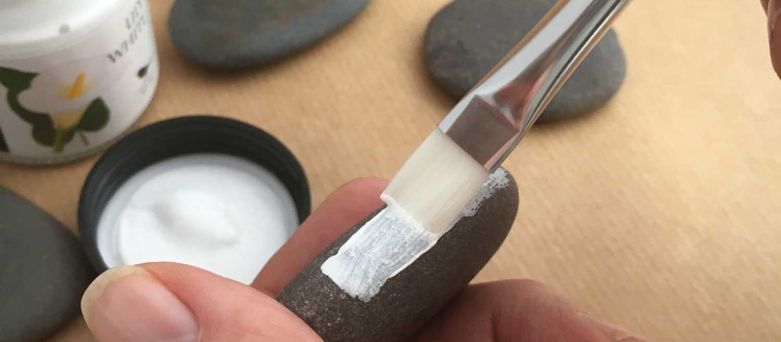 Painting a rock